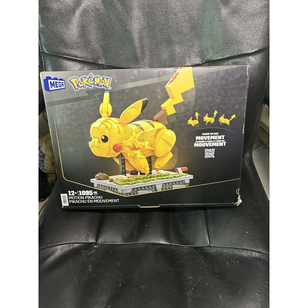 Mega Blocks HGC23 Pokemon Pikachu Run! Moving Pikachu New In Box